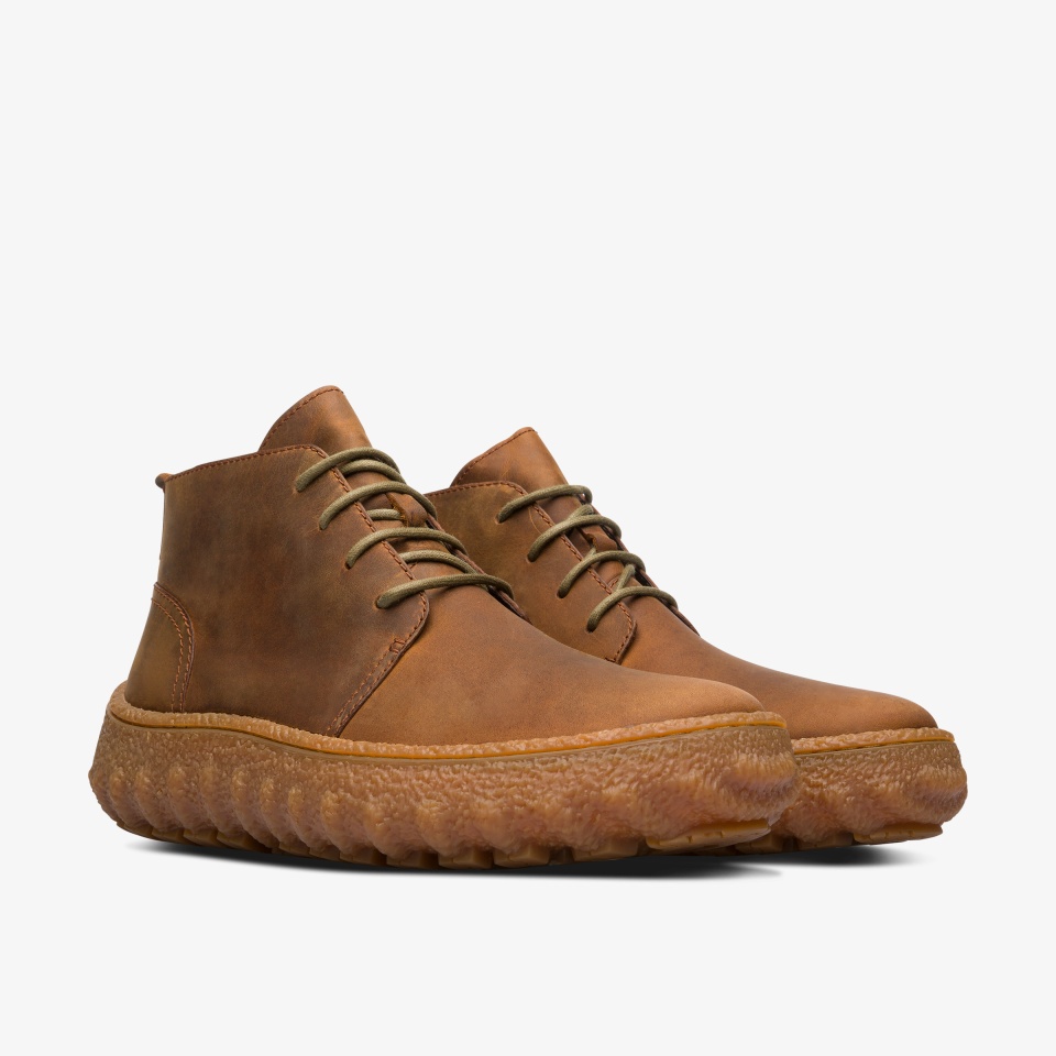 Botines Camper Ground Hombre - Marrones | Camper Online + 2685VEQBF